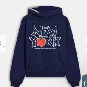 Madhappy Navy New York Hoodie